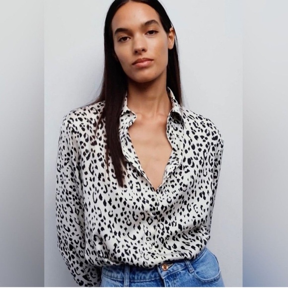 Zara Tops - Zara Animal Print Women's Top